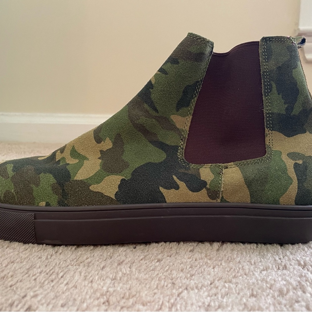 Camo Steve Madden boots size 10.5